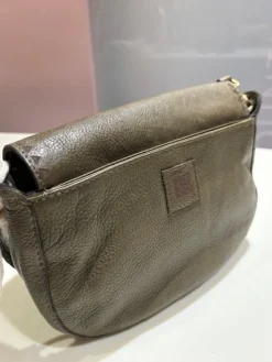 Biba Cody Military Green Leather Handbag