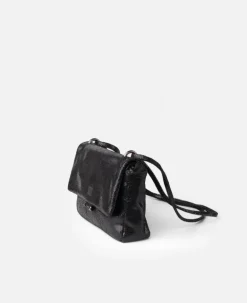 Biba Elisabeth Onyx Leather Bag