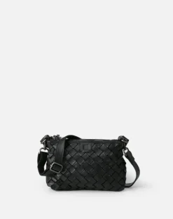 Biba Lewisburg Leather Handbag Black