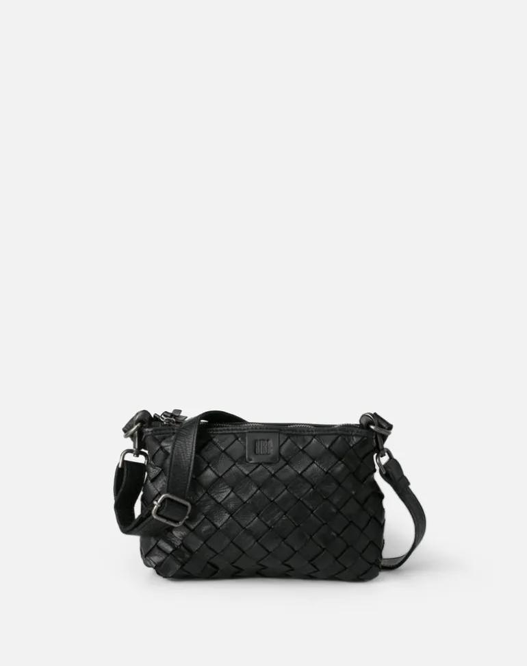 Biba Lewisburg Leather Handbag Black