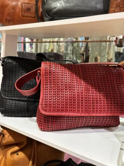 Biba Moab Leather Shoulder Bag