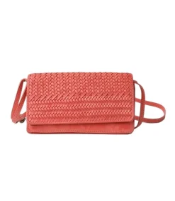 Biba Roseau Leather Cross Bag