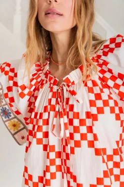 Bonté Clove Top Poppy Red