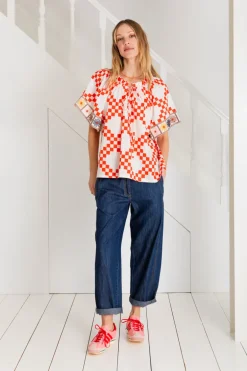 Bonté Clove Top Poppy Red