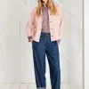 Bonté Elliot Denim Jacket Chalk Pink