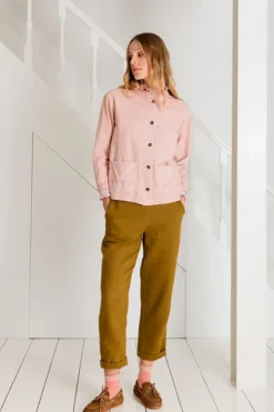 Bonté Elliot Denim Jacket Chalk Pink