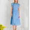 Bonté Eve Dress Chalk Blue