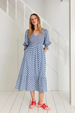 Bonté Troy Dress Blue/White