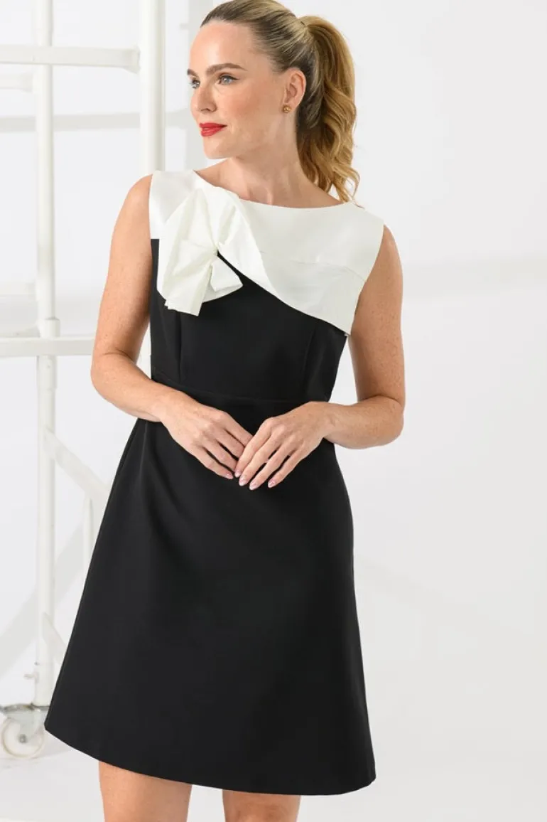 Caroline Kilkenny Lilly Dress Black/White