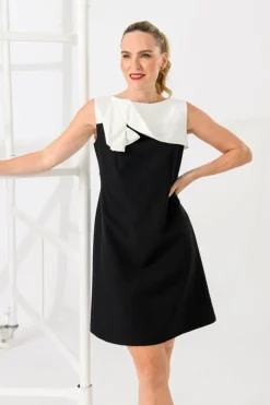 Caroline Kilkenny Lilly Dress Black/White