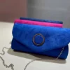 Cobo Suede Clutch Handbag