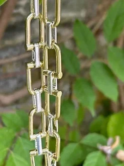 Corona Silver Chain Necklace Silver/Gold