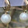 Corona Silver Majorca Pearl Earrings