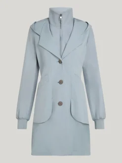 Creenstone Evelyn Coat Salty Blue