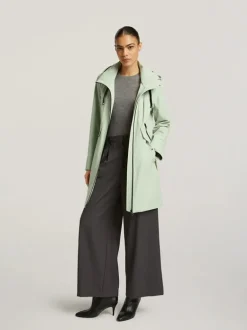 Creenstone Mabel Raincoat Misty Green