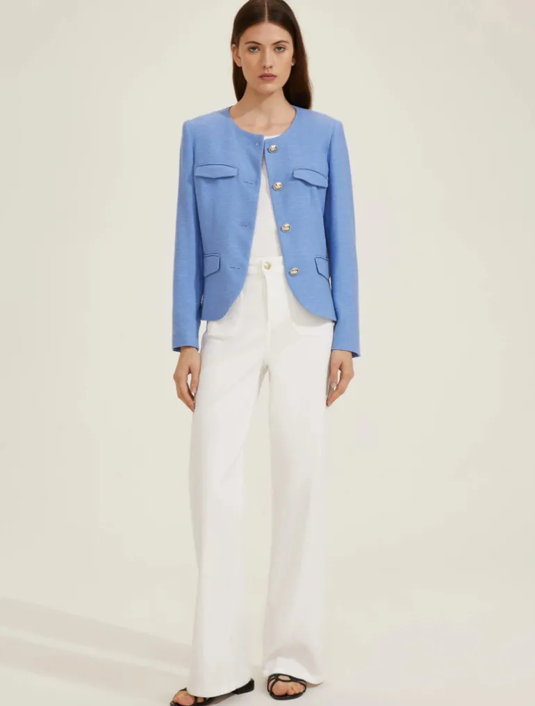 Emme Ago Jacket Light Blue