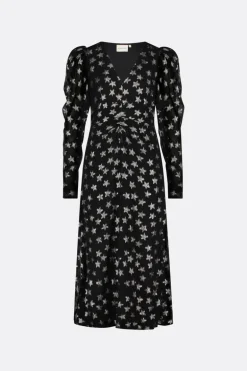 Fabienne Chapot Vera Dress Star Lurex Jacquard Print