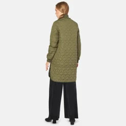 Ilse Jacobsen Art 06 Quilted Coat Army