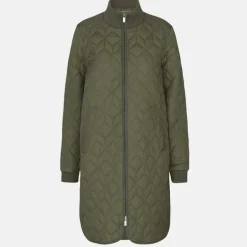 Ilse Jacobsen Art 06 Quilted Coat Army