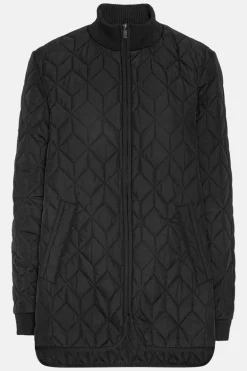 Ilse Jacobsen Art 40 Quilted Jacket Black