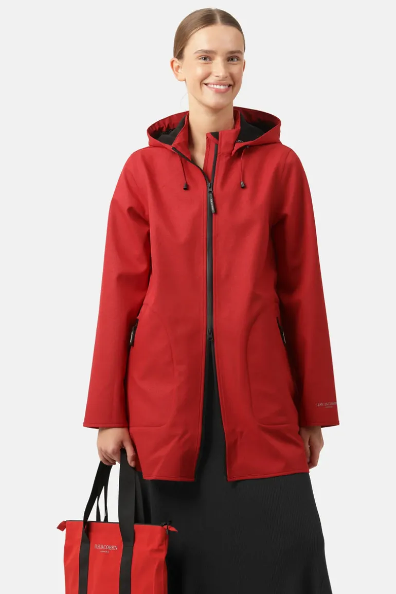 Ilse Jacobsen Rain 135 Raincoat Fire Red