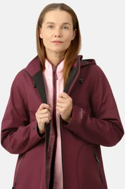 Ilse Jacobsen Rain 135 Raincoat Maroon Banner