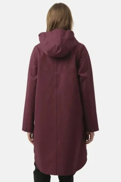 Ilse Jacobsen Rain 128 Raincoat Maroon Banner