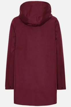 Ilse Jacobsen Rain 135 Raincoat Maroon Banner