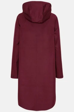 Ilse Jacobsen Rain 128 Raincoat Maroon Banner