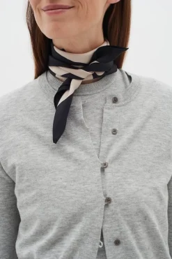InWear Rafiq Silk Scarf Abstract Print