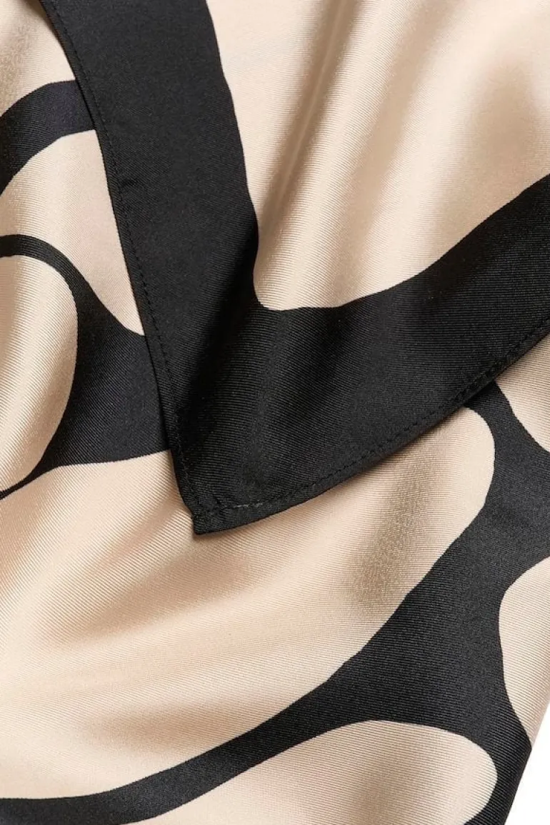 InWear Rafiq Silk Scarf Abstract Print