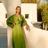 Joseph Ribkoff A-line Dress Greenery