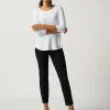 Joseph Ribkoff Black Trouser With Zip Detail