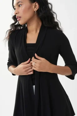 Joseph Ribkoff Edge to Edge Black Jacket