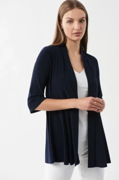 Joseph Ribkoff Edge to Edge Navy Jacket