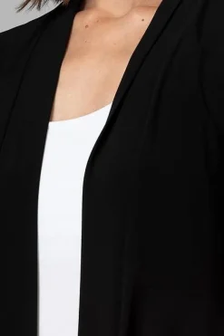 Joseph Ribkoff Edge to Edge Black Jacket