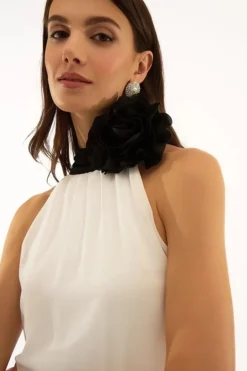 Joseph Ribkoff Jumpsuit Black/Vanilla