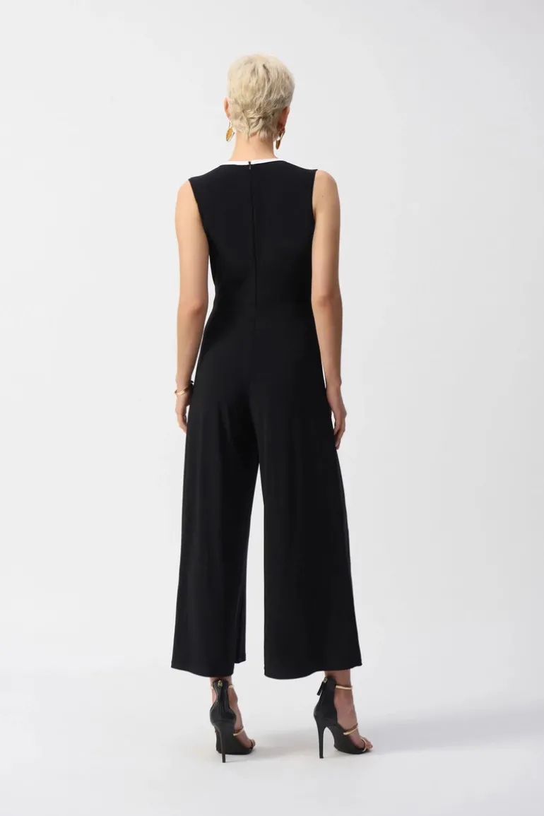 Joseph Ribkoff Jumpsuit Black/Vanilla