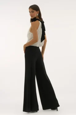 Joseph Ribkoff Jumpsuit Black/Vanilla