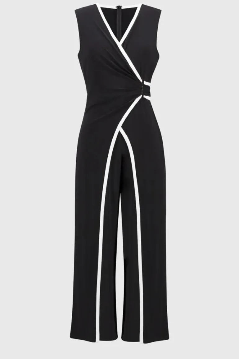 Joseph Ribkoff Jumpsuit Black/Vanilla