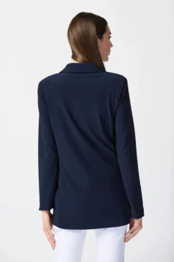 Joseph Ribkoff Long Blazer Midnight Blue