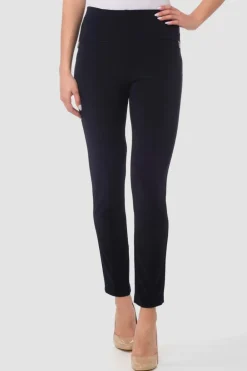 Joseph Ribkoff Navy Trouser With Zip Detail