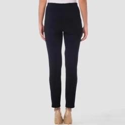 Joseph Ribkoff Navy Trouser With Zip Detail