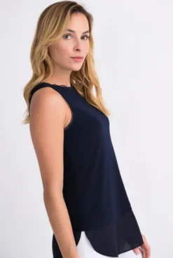 Joseph Ribkoff Sleeveless Navy Cami