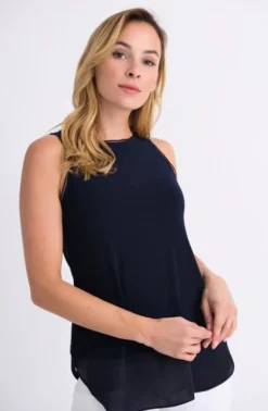 Joseph Ribkoff Sleeveless Navy Cami