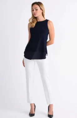 Joseph Ribkoff Sleeveless Navy Cami