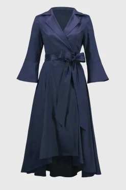 Joseph Ribkoff Wrap Dress With Belt Midnight Blue