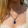 Kybalion Santorini Necklace Lapis