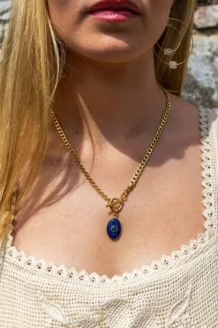 Kybalion Santorini Necklace Lapis