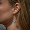 Kybalion Turquoise Hoops